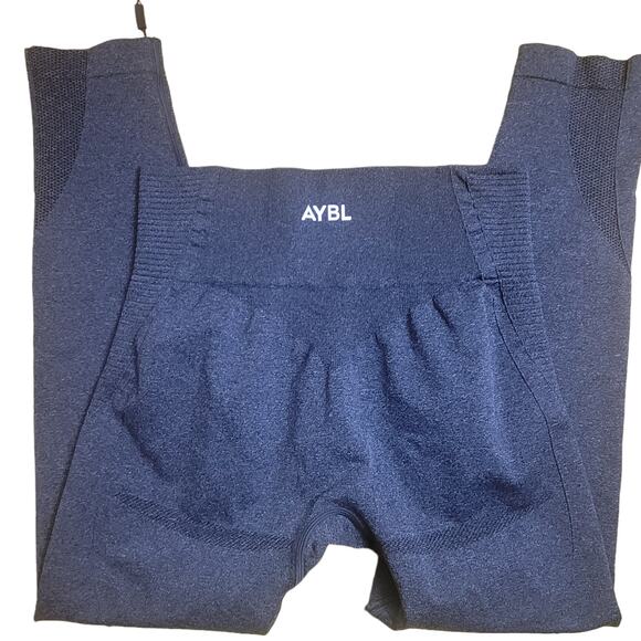 AYBL #BEAYBL Balance V2 Seamless Leggings Speckle Black Women's Size L NWT - Picture 5 of 8